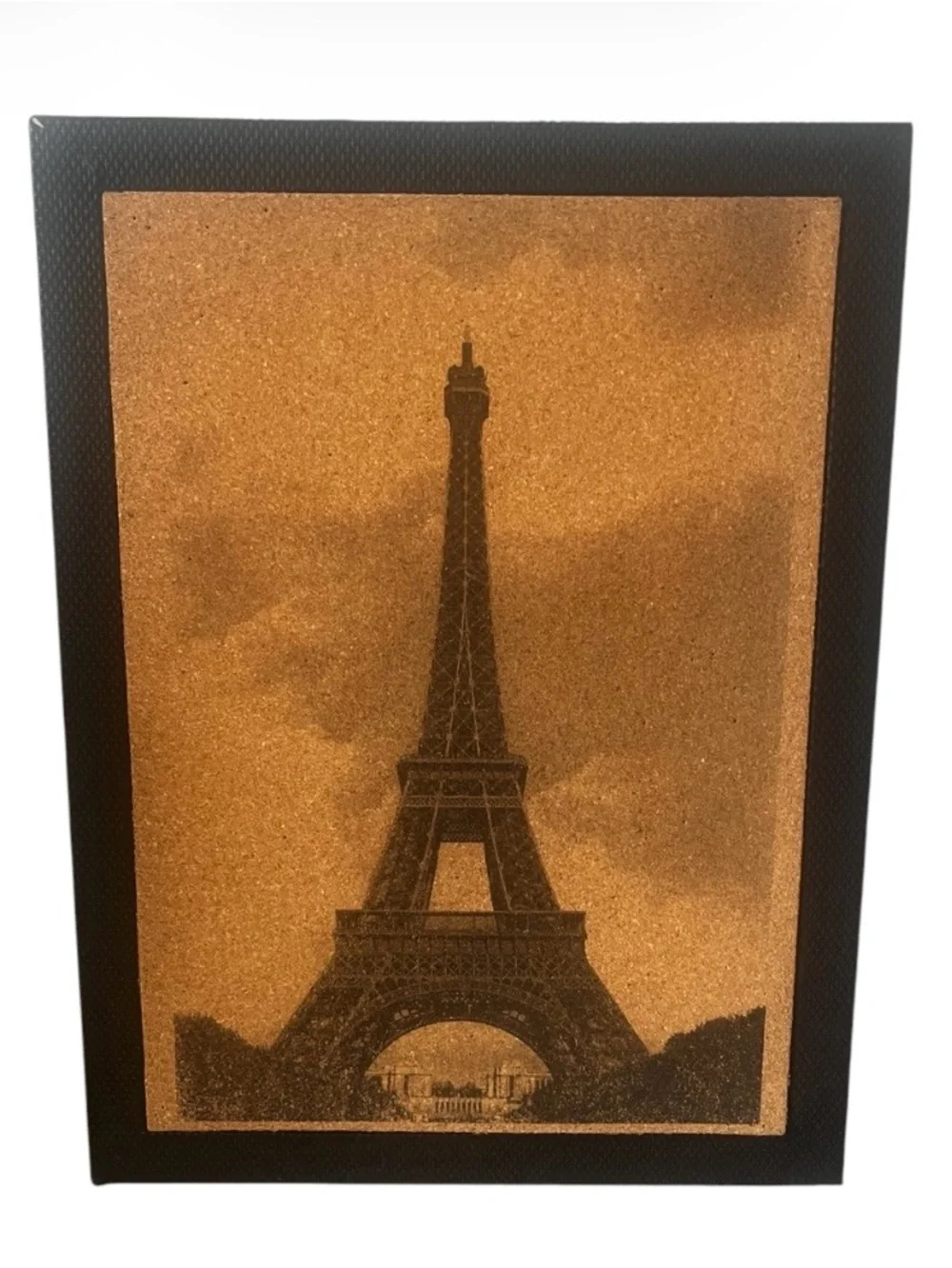 Eiffel Tower Paris Cork Board Wall Decor | Parisian | Home Office